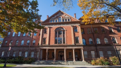 Winants Hall on the College Avenue campus