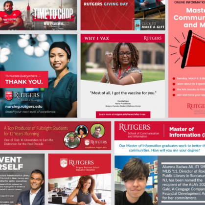 Rutgers advertising examples