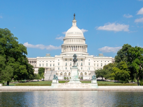 The Capitol building in Washington