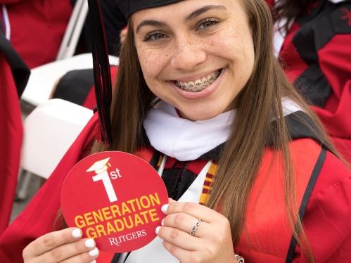 First generation graduate